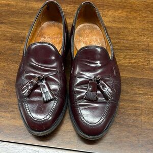 Allen Edmonds Brown Leather Tassel Loafers